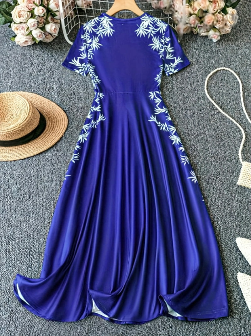 empire waist maxi dress casual Amoris T712W Tea Length Bridal A Line Wedding Dress – The Dress Outlet main image 0