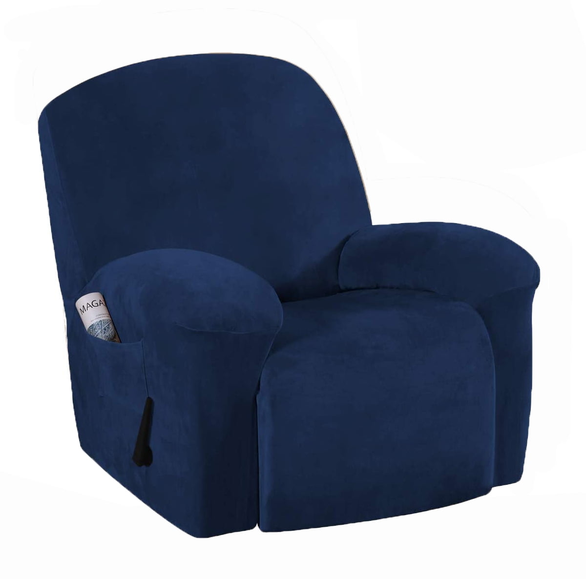 Stretch Velvet Recliner Slipcover Non Slip Fit Furniture Armchair Chair