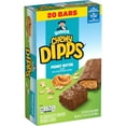 thumbnail image 3 of Quaker Chewy Dipps Peanut Butter Granola Bars, 20 Count, 1.05 oz Bars, 3 of 8