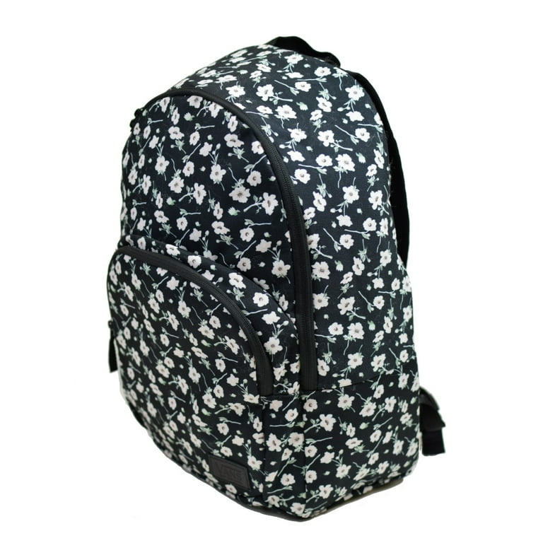 Schooling Black Pink Floral Backpack Walmart