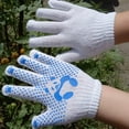 thumbnail image 2 of 3 Paires de Gants de Travail en Polyester et Coton Gants de Protection Protège-Mains pour Enfants, 2 of 9