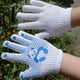 thumbnail image 2 of GOOHOCHY 3 pares de guantes de trabajo de poliéster y algodón, protectores de manos para niños., 2 of 7