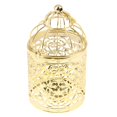 thumbnail image 1 of Ruiboury Electroplated Metal Birdcage Shape Tea Light Candle B- Holder Gold Type B 1Set, 1 of 6