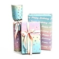 thumbnail image 5 of Tripumer 3-Piece Gradient Wrapping Paper Roll Set 17 inch X 10 feet Featuring Unique Designs with Irregular Polka Dots Star and Happy Birthday Patterns for Creative Gift Wrapping, 5 of 8