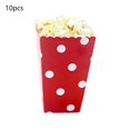 thumbnail image 3 of Contenedor de cartón de 10 piezas para  de  rojos Yuyangstore Cajas de palomitas de maíz, 3 of 4