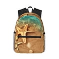 thumbnail image 1 of Balery Starfish And Seashell 1 Mochila para Mujeres y Hombres, Mochila Ligera Casual para Viajes, Mochila Clásica Básica para la Universidad, 1 of 6