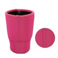 thumbnail image 3 of Uxcell Neoprene Insulated Reusable Coffee Tea Cup Sleeves Rose Red, 3 of 5