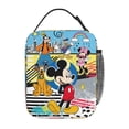 thumbnail image 2 of Cartoon(539)Sac à Lunch Mickey mouse Réutilisable Isolé Boîte à Lunch pour Garçon Fille Sac Isotherme Étanche pour Travail Pique-Nique Voyage Randonnée Plage Camping, 2 of 5