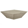 thumbnail image 4 of Gexpusm Farmhouse Coffee Table with Storage, Retro Square Wood Center Table for Living Room, Handcarved, Light Gray, 4 of 10
