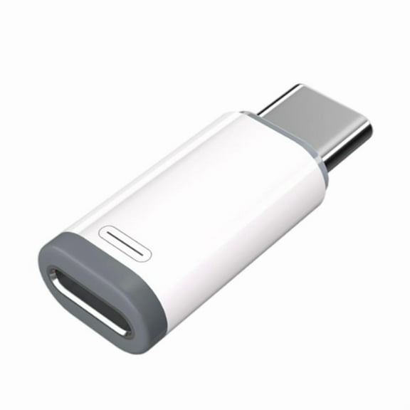 iPhone to USB C Adapter Lighting Aluminum Charger Adapter Fast Charging & Data Transfer Easy to Carry for iPhone 16