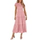 thumbnail image 1 of Vestido midi PRETTYGARDEN con estampado floral para verano 2025 para mujer, 1 of 9