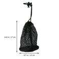 thumbnail image 4 of Milisten 2Pcs Mesh Drawstring Bag for Golf Lovers and Sports Enthusiasts with Round Bottom Design, 4 of 5