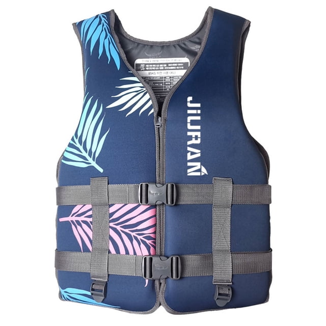 Chalecos Salvavidas Chaleco salvavidas de neopreno, suave, seguro, para adultos y niños, accesorios para exteriores (XL azul) Likrtyny Para Estrenar