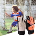 thumbnail image 2 of CSChome Kids Gloves Goalkeeper Super Grip Finger Protection Adjustable Breathable Football for Kids, 2 of 7