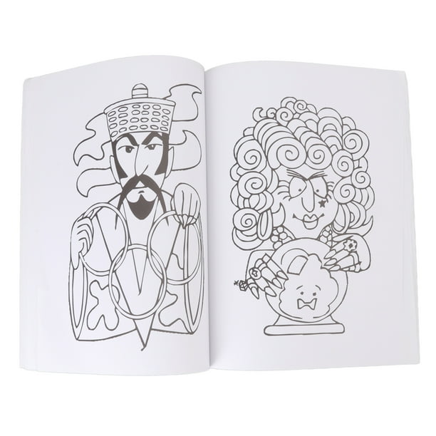 Utilería Libro Para Colorear Diseño De Dibujos Animados Libro Fácil De Usar Utilería De Trucos Utilería De Mago Para Actuaciones