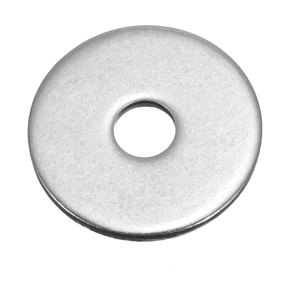 1/4" x 1" Stainless Fender Washer,18-8 (304) Stainless Steel Flat Washer,1/4" ID x 1" OD x 0.078" Thick(40Pcs)
