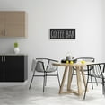 thumbnail image 4 of Stupell Industries Coffee Bar Casual Text Typography Kitchen Sign Graphic Art White Framed Art Print Wall Art, Design by Lettered and Lined, 4 of 5