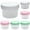 A*2+B*2+C*2, variant on Plastic Jars with Lids,Plastic Jar,Plastic Jars,Plastic Jars with Lids 88 oz,Lidded Plastic Container Storage Container Reusable Kitchen Airtight Jar