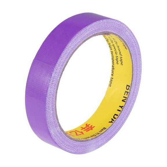 Cloth Duct Tape Single Side Adhesive Tape for Crafts, Home Improvement, Repairs, 33 Ft x 0.8 Inch(LxW), Purple