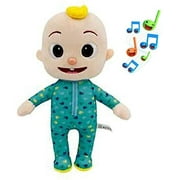 Cocomelon Jj Plush Doll Can Sing, Educational Toys, Listen to Cocomelon Music and Sing, Watermelon Boy, Plush Gifts for Family Role Playing, Christmas Birthday Gifts for Children (JJ(10.2inch))