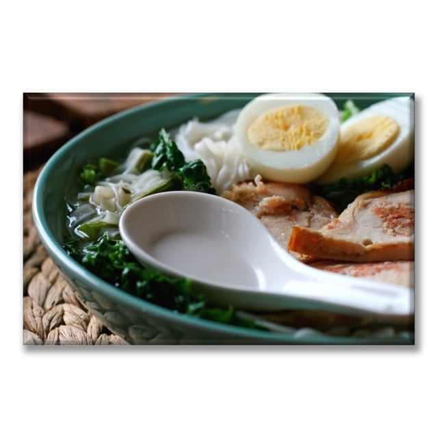 Cuadro Canva Listo Para Colgar Tipo Galería Ramen 50X75 cm