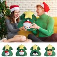 thumbnail image 1 of Fiudx Liquidación De Ofertas Flash Transformación Árbol De Navidad Almohada Peluche Muñeca Muñeca Día De Papá Noel Artículo De Regalo, 1 of 3