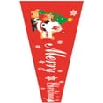 thumbnail image 1 of Toystoory Cartel de Navidad para el hogar, comedor, valla, ventana, terraza, bandera colgante, fiesta, Festival, decoración de Año Nuevo, adorno colgante Kits de decoración para fiestas tipo 6 Toystoory HA068108-06B, 1 of 6