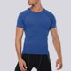 thumbnail image 1 of pstuiky Camisas casuales de manga corta para hombre, Camisa deportiva de color liso con mangas raglán cortas y cuello redondo para hombre camisas casuales para hombre xxl, 1 of 4