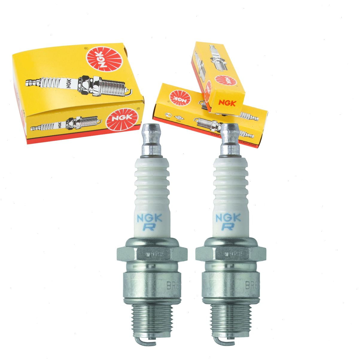 2 pc NGK 1468 Standard Spark Plugs for 09482-00280 09482-00370 6073 883M 94701-00247 94702-00247 94709-00247 E3.32 E8RC QL78C TR24-10 Ignition Wire Secondary