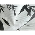 thumbnail image 4 of Ambesonne Black White Quilted Bedspread Set 3 Pcs, Watercolor Tree Branch, Queen Size, Charcoal Grey and White, 4 of 5