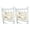 Beige, variant on 2Pcs Stretchable Chair Sashes Bowknot with Elastic for Wedding Banquets Engagement Anniversary Celebration Decors