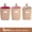 3pcs B, variant on 3pcs Hanging Storage Basket Wall Organizer Jute Linen Toy Basket Hanging Pocket Home Decoration Set