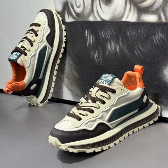 Thick-Soled Casual Sports Shoes for Men