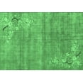 thumbnail image 1 of Ahgly Company Indoor Rectangle Oriental Emerald Green Asian Inspired Area Rugs, 4' x 6', 1 of 4