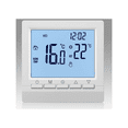 thumbnail image 1 of Queilt 1pc Gas Boiler Heating Thermostat 1.5v Battery Powered Temperature Controller with White Backlight for Boilers Weekly Programmable, 1 of 3
