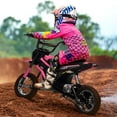 thumbnail image 5 of 24V Electric Dirt Bike, 350W Electric Motorcycle-Up to 14.29MPH, 2-Speed Modes Motorcycle for Kids Ages 3-10, Max Weight 135 lbs., 5 of 9