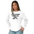 thumbnail image 3 of Funny Don't Carrot All Beet It Pun Plus Size Long Sleeve Graphic Tee Shirt Brisco Brands 3X, 3 of 5