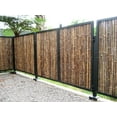 thumbnail image 4 of Backyard X-Scapes Bamboo Fence Panel Natural Black 3' H x 8' L, 4 of 7