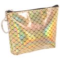 thumbnail image 3 of Small Wallet Small Clutch Fish Scale Pattern Zipper Clutch Pu Leather Ladies Wallet, 3 of 9