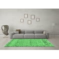 thumbnail image 3 of Ahgly Company Indoor Rectangle Abstract Emerald Green Contemporary Area Rugs, 7' x 10', 3 of 4