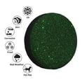 thumbnail image 4 of Sikiie Emerald Green Sparkling PVC Leather Spare Tire Wheel Cover Spare Tire Cover, for Car Truck SUV Camper Trailer Universal Fit(14-17in)-17 inch, 4 of 6