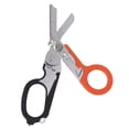 thumbnail image 2 of Camping Scissors , Emergency Shears Foldable Stainless Steel Multifunctional  For Outdoor Survival Black Orange,Blue,Orange,Sand Color,Green,Red, 2 of 8