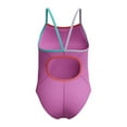 thumbnail image 4 of Speedo Maillot de Bain une Pièce à Fines Bretelles pour Fille Protection UV Propel Back - Violet Néon, Taille 14, 4 of 4