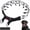 Black, variant on Dog Prong Collar, Adjustable Dog Training Collar with Quick Release Buckle for Small Medium Large Dogs Black,M/3.0mm (Neck: 16"-18" Weight: 50 lbs)