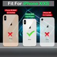 thumbnail image 2 of Compatible for iPhone Xs Case, iPhone X Case with HD Screen Protector 5.8 Inch,  Military Grade Built-in Magnetic Kickstand Shockproof Protective Cover Case for iPhone X/Xs, Red, 2 of 7
