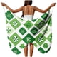 thumbnail image 3 of TaTaai Women Lightweight Sheer Beach Long Dress St Patrick's Day Printed Ribbon Wrap Skirt Cover Up Casual Summer Beachwear Gift, 3 of 9