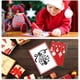 thumbnail image 4 of Plantilla de ventana de Navidad, 16 piezas, plantillas de Navidad reutilizables para niños y adultos, plantilla de Navidad de plástico para pintar ventanas, álbumes de recortes y manualidades (5 x 5 pulgadas) oso de fresa Electrónica, 4 of 5