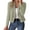 Mint Green, variant on Women Cropped Blazer Jacket Lapel Long Sleeve One Button Suit Coat, Slim Fit Casual Office Outerwear for Spring Fall