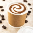thumbnail image 3 of 4 oz Kraft Paper Coffee Cup - Double Wall - 2 1/2" x 2 1/2" x 2 1/4" - 500 count box, 3 of 3