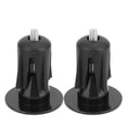thumbnail image 4 of 2PCS en Alliage d'Aluminium Vélo Guidon Poignée Poignée Barre Bouchon d'Extrémité Partiesg395 Noir, 4 of 6